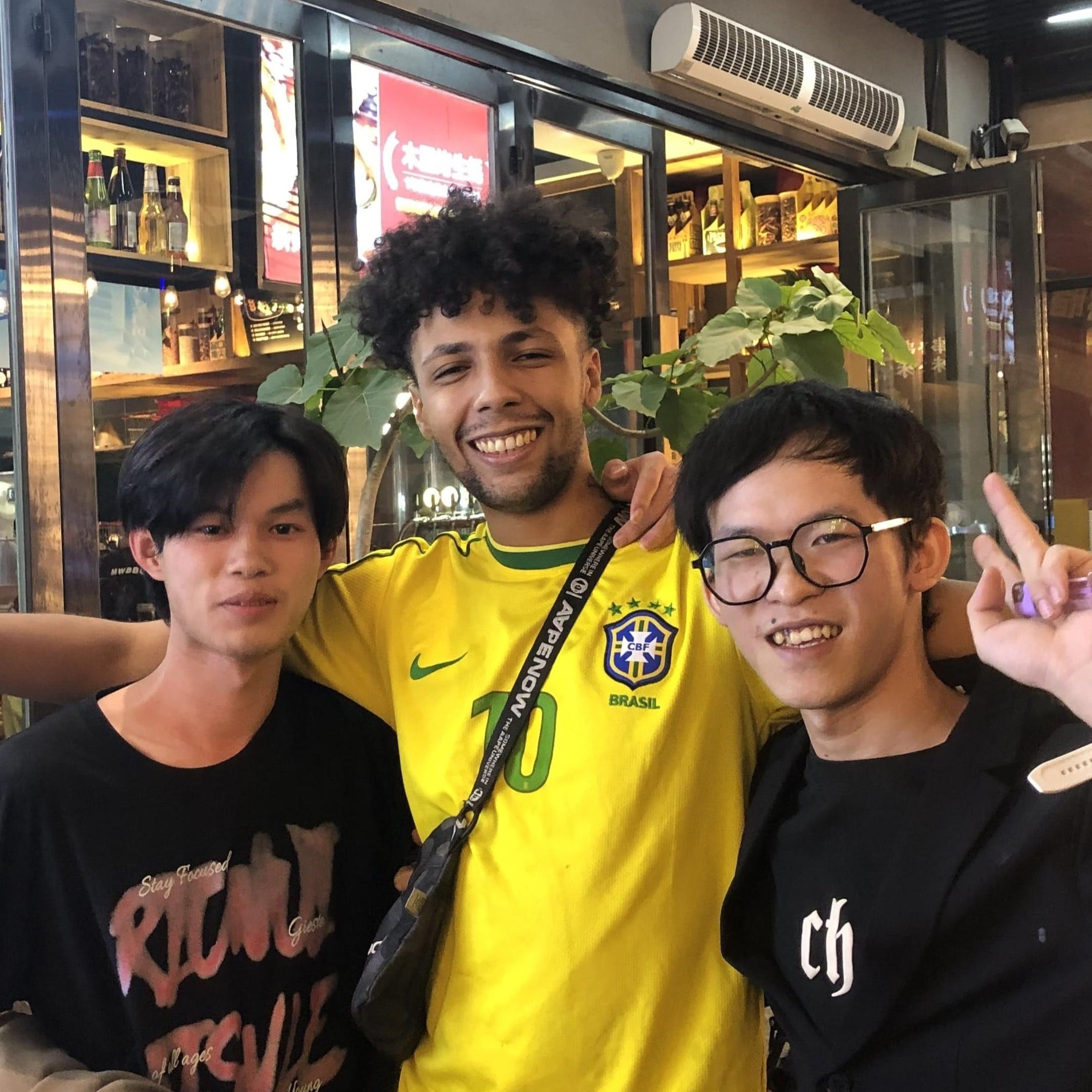 Me with friends in Guangzhou
